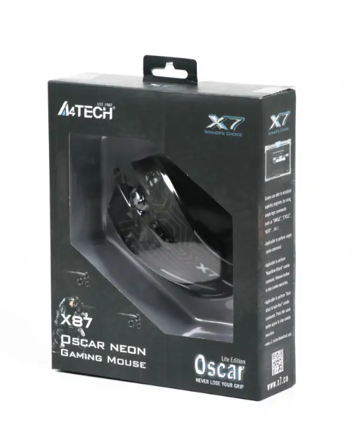 Комп'ютерна миша A4Tech X87 Oscar Neon фото №3