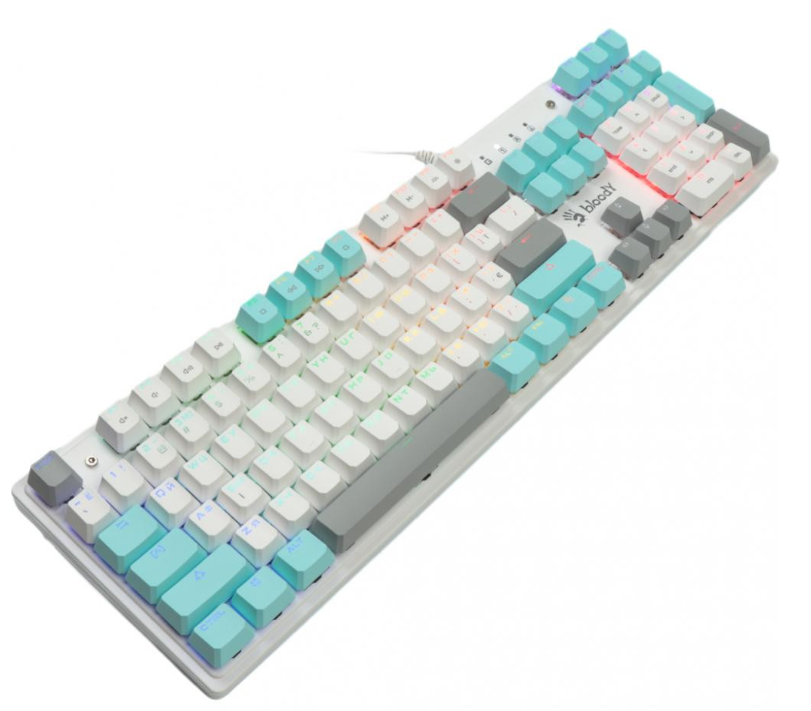 Клавіатура A4Tech S510R (Icy White) фото №5