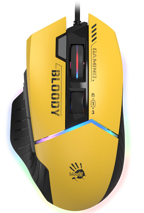 Компьютерная мыш A4Tech W95 Max (Sports Lime)