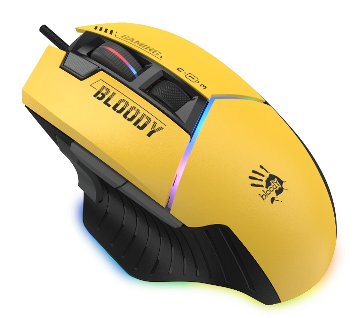 Компьютерная мыш A4Tech W95 Max (Sports Lime) фото №2