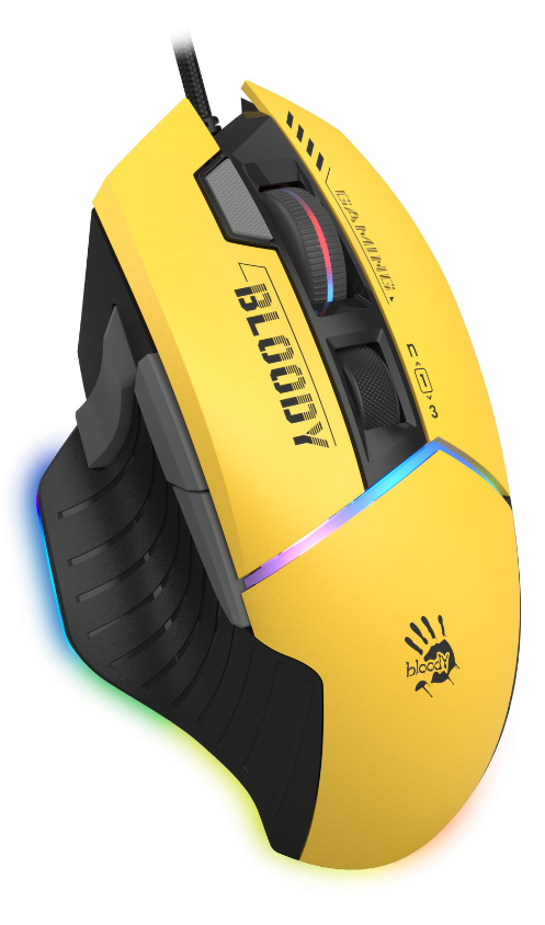 Компьютерная мыш A4Tech W95 Max (Sports Lime) фото №3