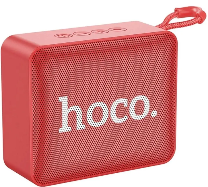 Портативна колонка Hoco BS51 Gold brick sports BT speaker Red