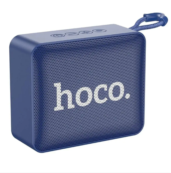 Портативна колонка Hoco BS51 Gold brick sports BT speaker Navy Blue