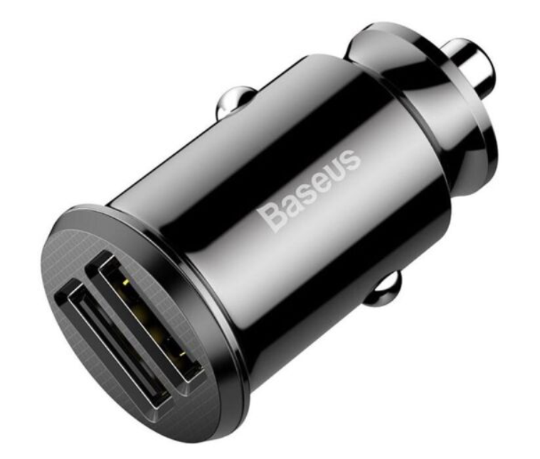 АЗП Baseus Grain Car Charger 3.1A Black фото №2