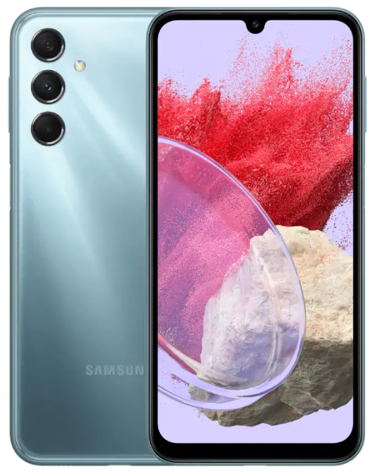 Смартфон Samsung SM-M346B (Galaxy M34 5G 6/128GB) Waterfall Blue