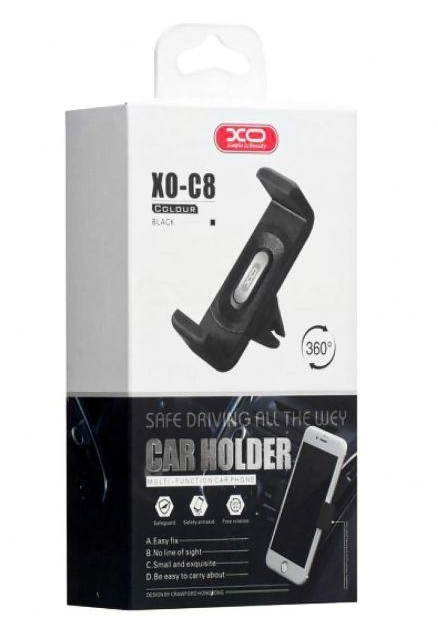 Автодержатель XO C08 Black