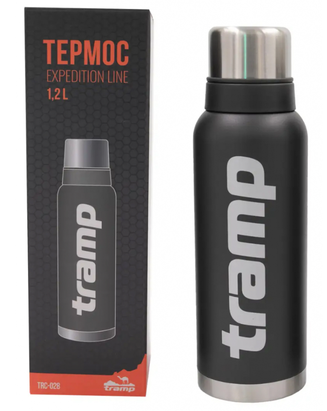 Термос Tramp Expedition Line 1.2 л Grey (UTRC-028-grey) фото №3