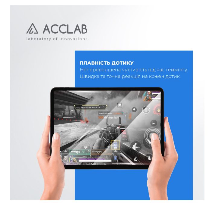 Защитное стекло ACCLAB Full Glue Xiaomi Redmi Pad SE 11'' (1283126577994) фото №7