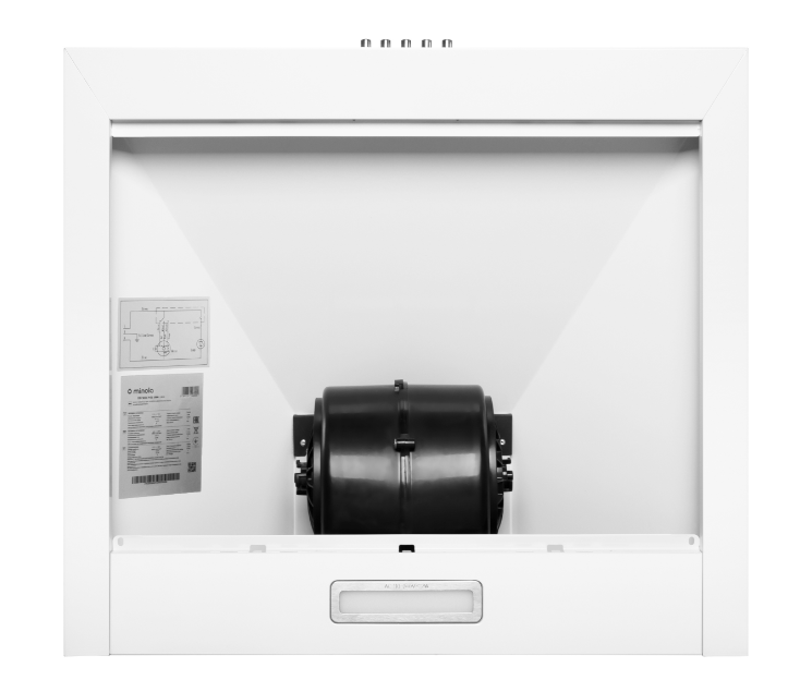 Витяжки Minola HK 5214 WH 700 LED фото №4