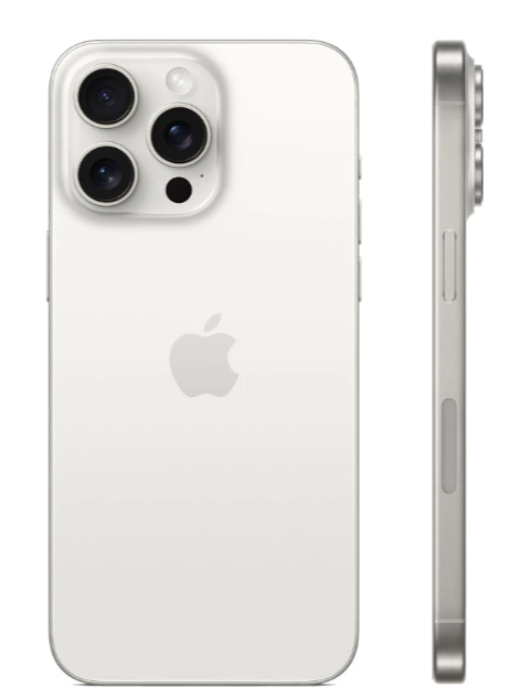 Смартфон Apple iPhone 15 Pro Max 256GB White Titanium (e-Sim)