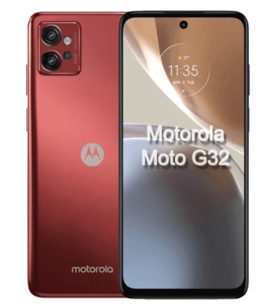 Смартфон Motorola Moto G32 6/128GB Satin Maroon (PAUU0029)