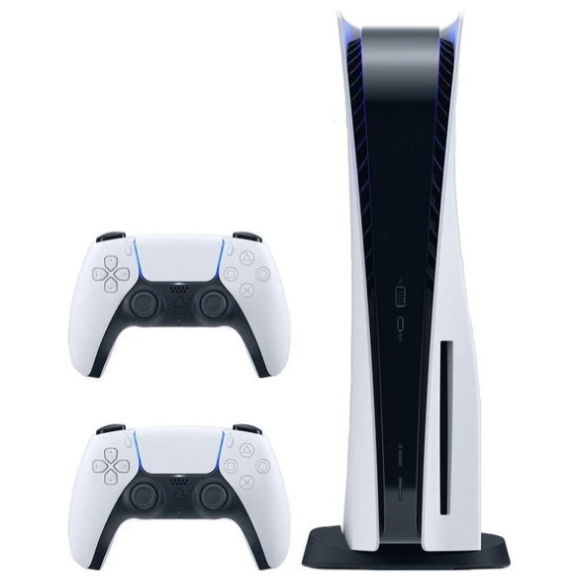 Игровая приставка Sony PlayStation 5 Blu-Ray (2 геймпада Dualsense) фото №2