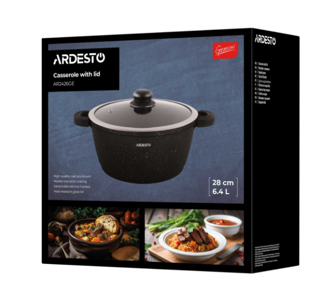 Каструля Ardesto Gemini Anzio AR2426GE 6.4 л фото №10