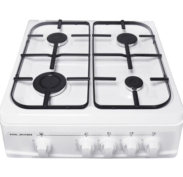 Плита Milano ML50 G1 /01 біла фото №4 Плита Milano ML50 G1 /01 біла фото №4