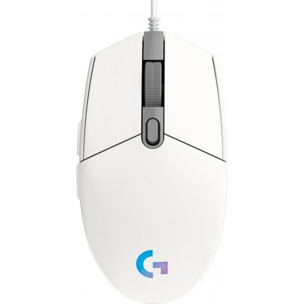 Комп'ютерна миша Logitech G102 Lightsync White (910-005824)