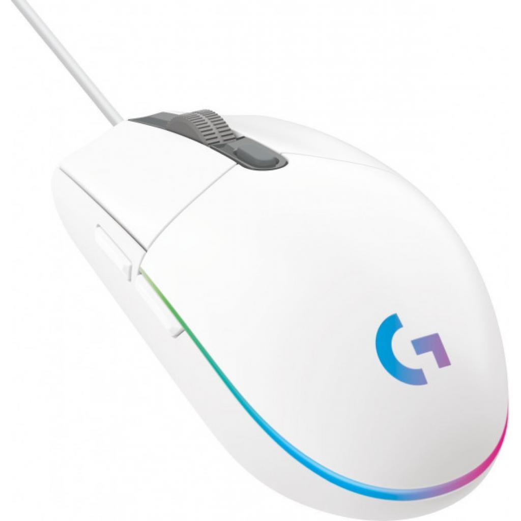 Комп'ютерна миша Logitech G102 Lightsync White (910-005824) фото №2