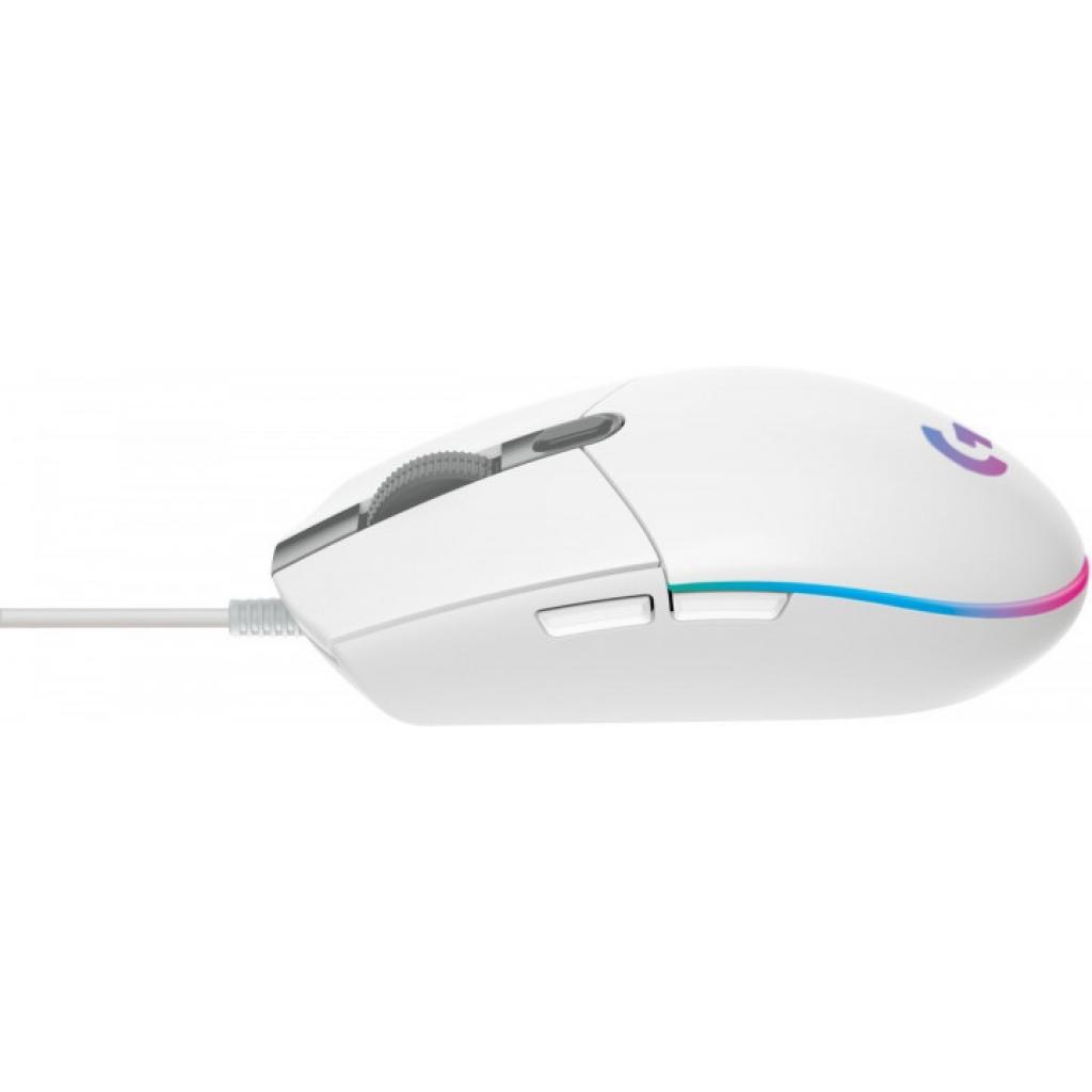 Комп'ютерна миша Logitech G102 Lightsync White (910-005824) фото №3