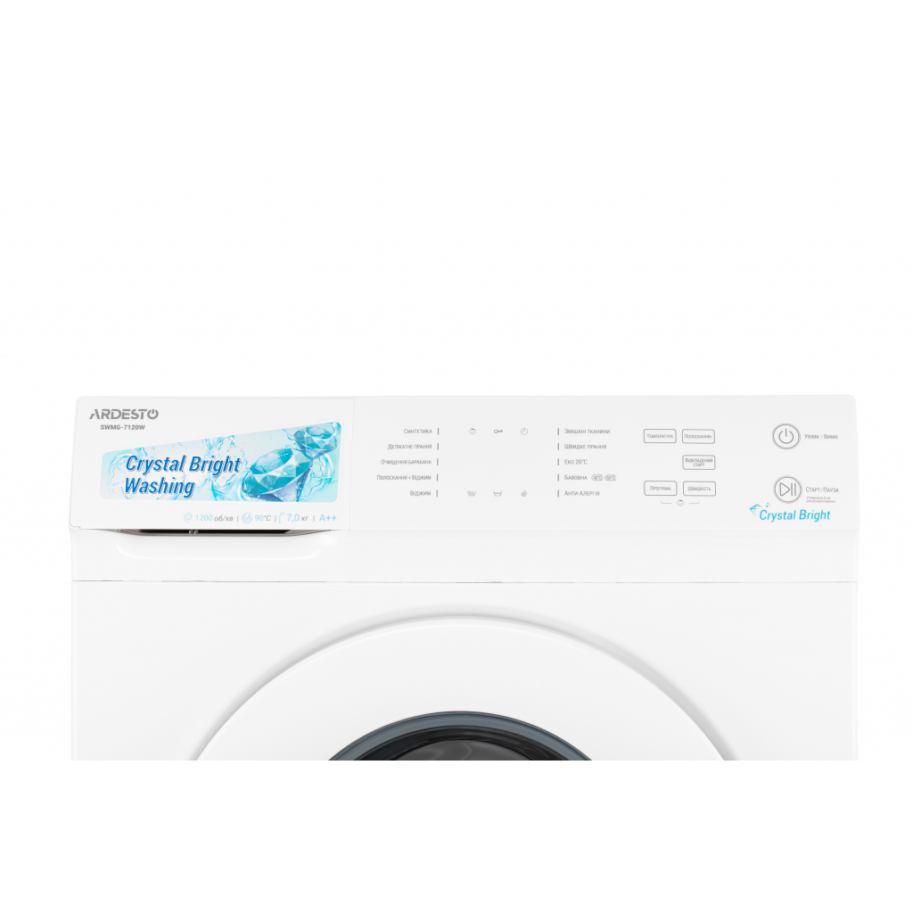 Пральна машина  Ardesto SWMG-6120W фото №3