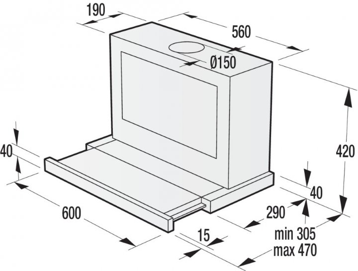 Витяжки Gorenje BHP623E8X фото №2