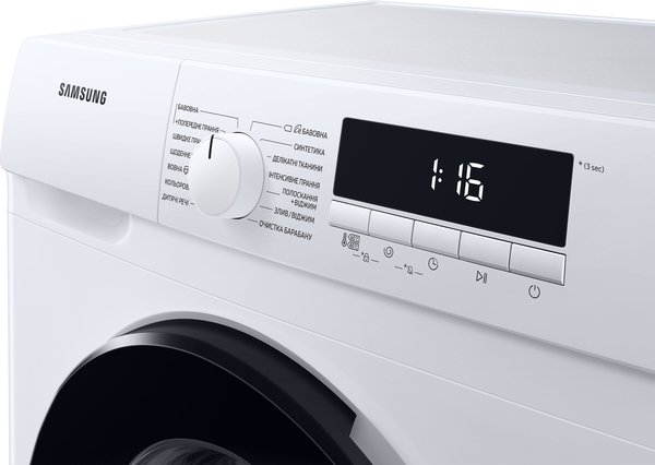 Уцінка * Стиральная машина Samsung WW80T3040BW/UA фото №13