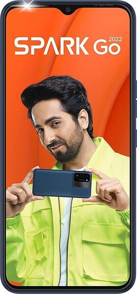 Смартфон Tecno Spark Go 2022 (KG5m) 2/32Gb NFC Dual SIM Atlantic Blue фото №2