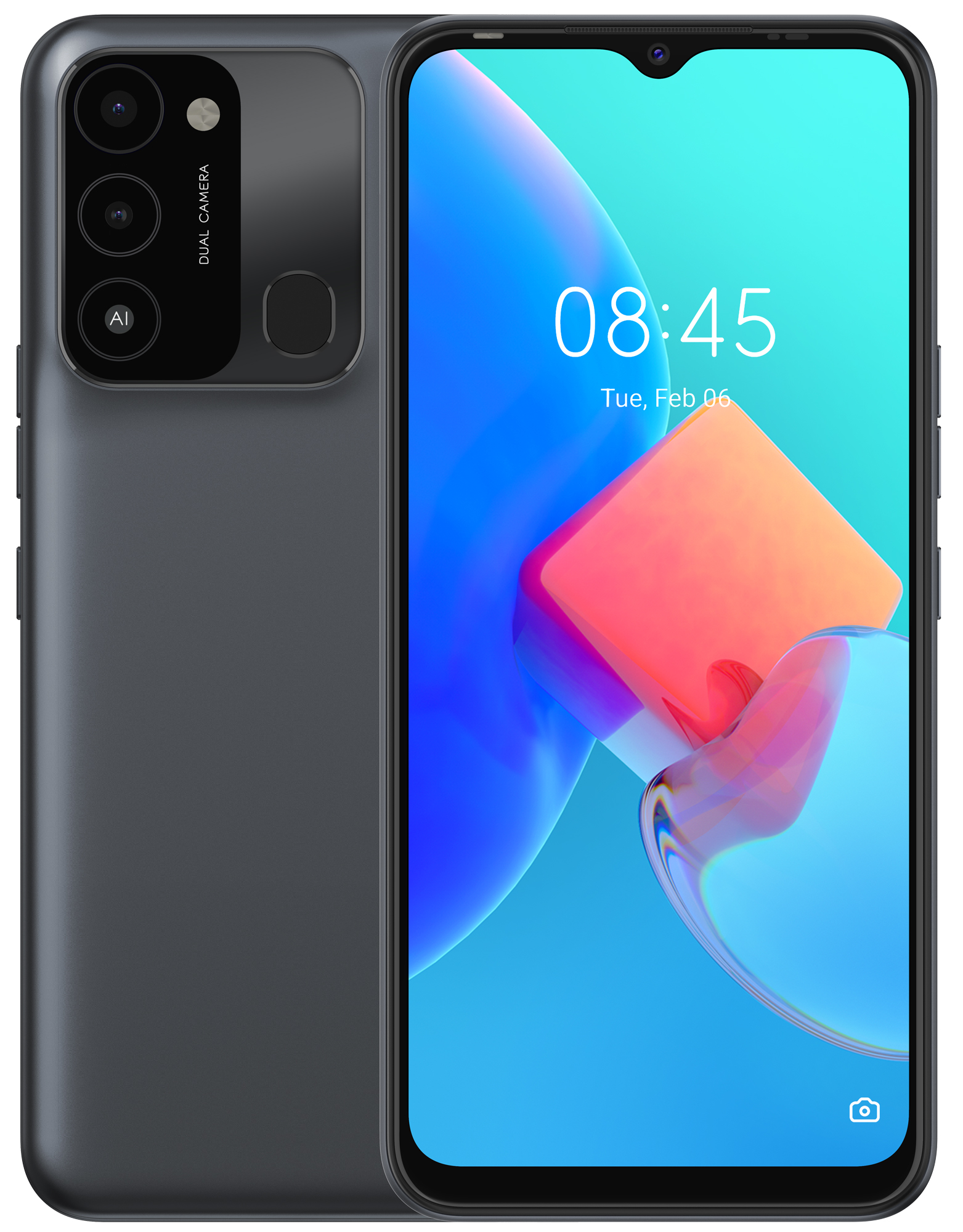 Смартфон Tecno Spark 8С (KG5k) 4/128Gb Dual SIM Magnet Black