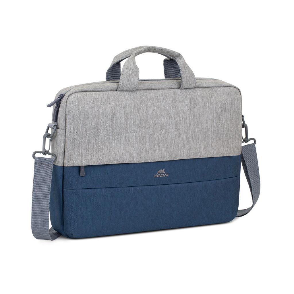 Сумка для ноутбука Riva Case 7532 Grey/Dark blue Сумка для ноутбука Riva Case 7532 Grey/Dark blue
