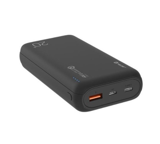 Мобільна батарея AUKEY Power Bank 20000 mАh Black