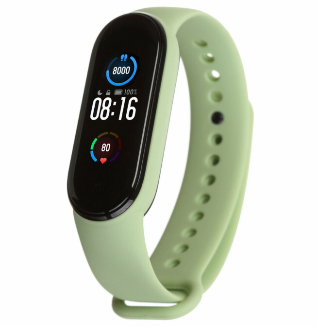 Ремешок Xiaomi Mi Band 5/6 Olive(20)