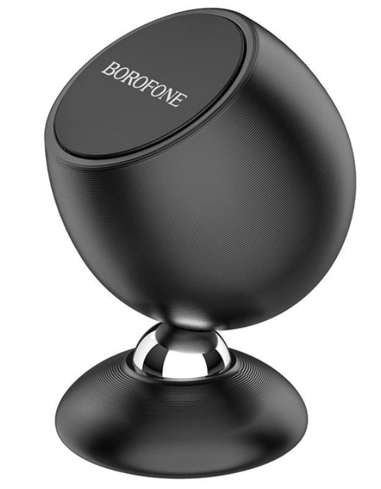 Автодержатель Borofone BH41 Triumphant center console magnetic car holder Silver
