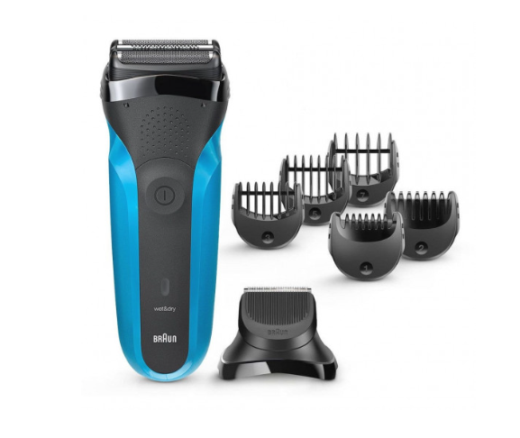 Бритва Braun Series 3 310BT 5409 Wet&Dry black/blue