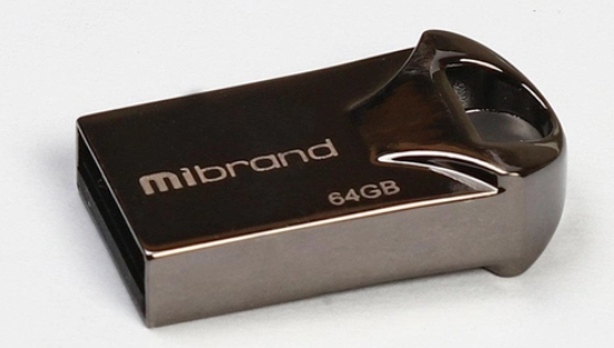 Флешка Mibrand Hawk 64Gb Black USB 2.0 фото №2