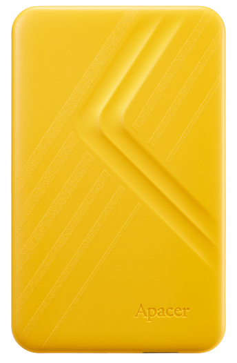 Внешний жесткий диск Apacer PHD External 2.5'' USB 3.2 Gen. 1 AC236 1Tb Yellow (color box) (AP1TBAC236Y-1)
