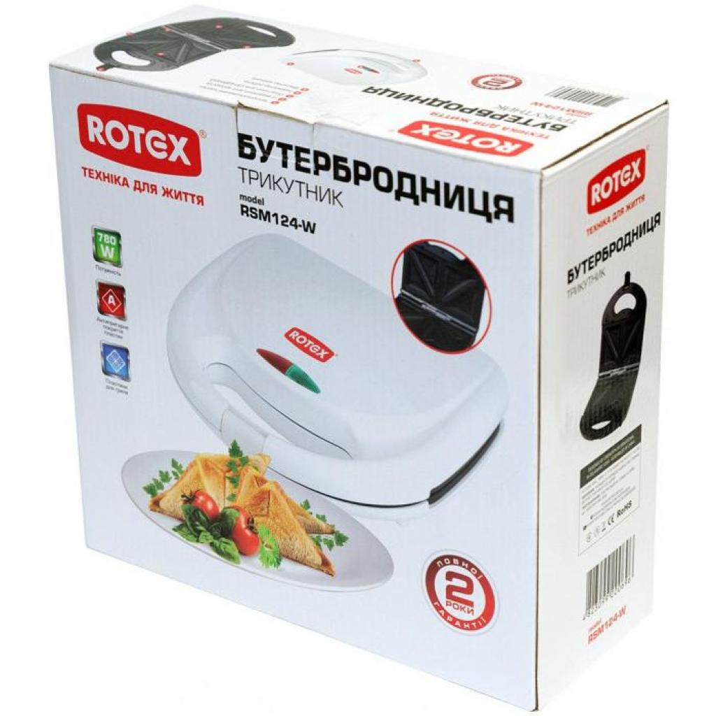 Бутербродниця Rotex RSM124-W фото №3