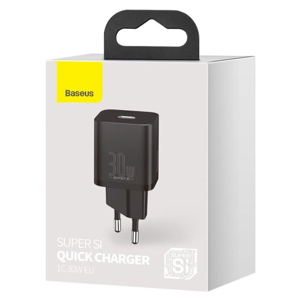 МЗП Baseus Super Si 30W Black (CCSUP-J01) фото №3