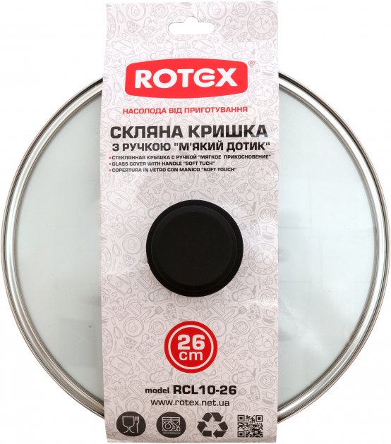 Крышка стекляная Rotex RCL10-26 фото №2