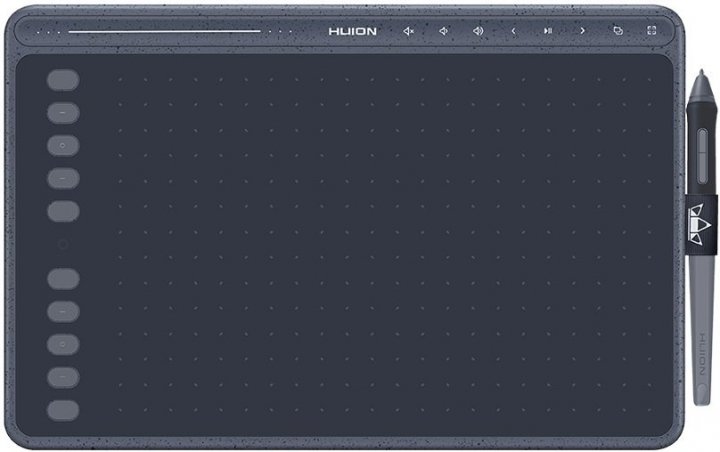 Графічний планшет Huion HS611 USB Space Grey фото №4