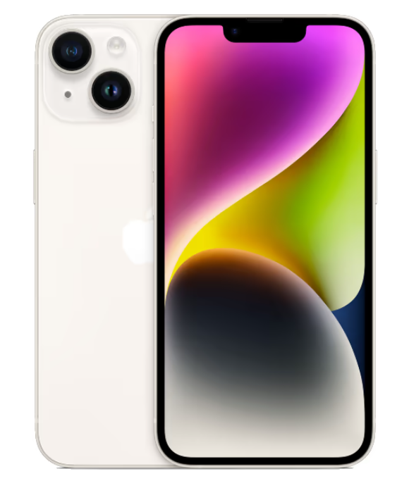 Смартфон Apple iPhone 14 128 Gb Starlight
