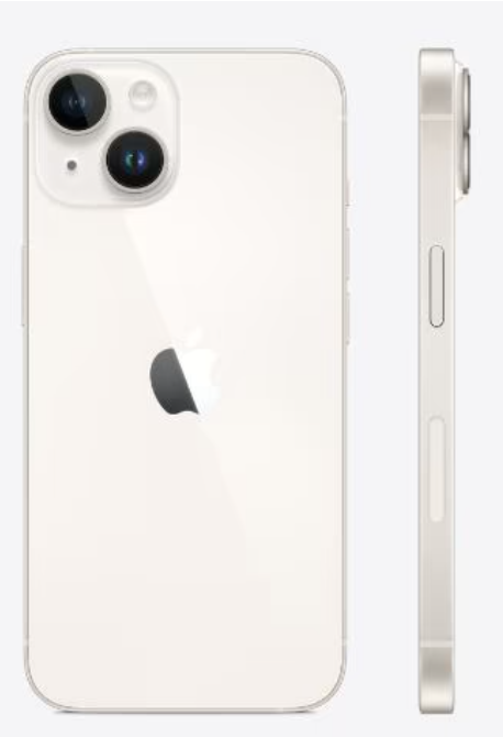 Смартфон Apple iPhone 14 128 Gb Starlight фото №8