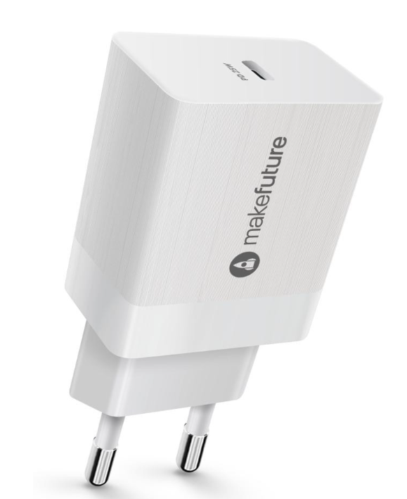 МЗП MakeFuture 25W PD White MCW (31PWH)
