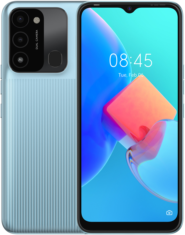 Смартфон Tecno Spark Go 2022 (KG5m) 2/32Gb NFC 2SIM Ice Silver