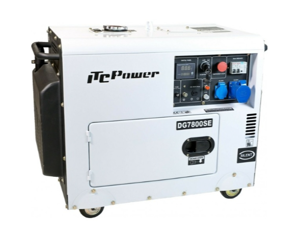 Бензогенератор ITC Power DG7800SE 6000/6500 W - ES (6806429) (дизельний) фото №2