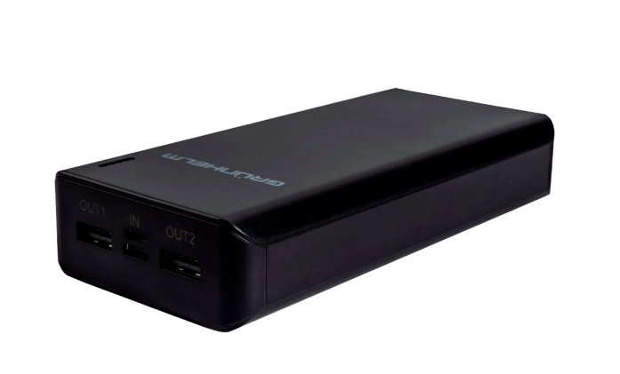 Мобильная батарея Grunhelm 20000 mAh Black (GP-22AB) фото №2