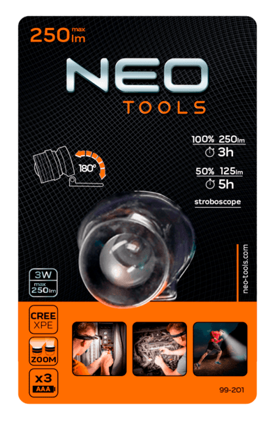Ліхтарик Neo Tools 99-201 фото №2