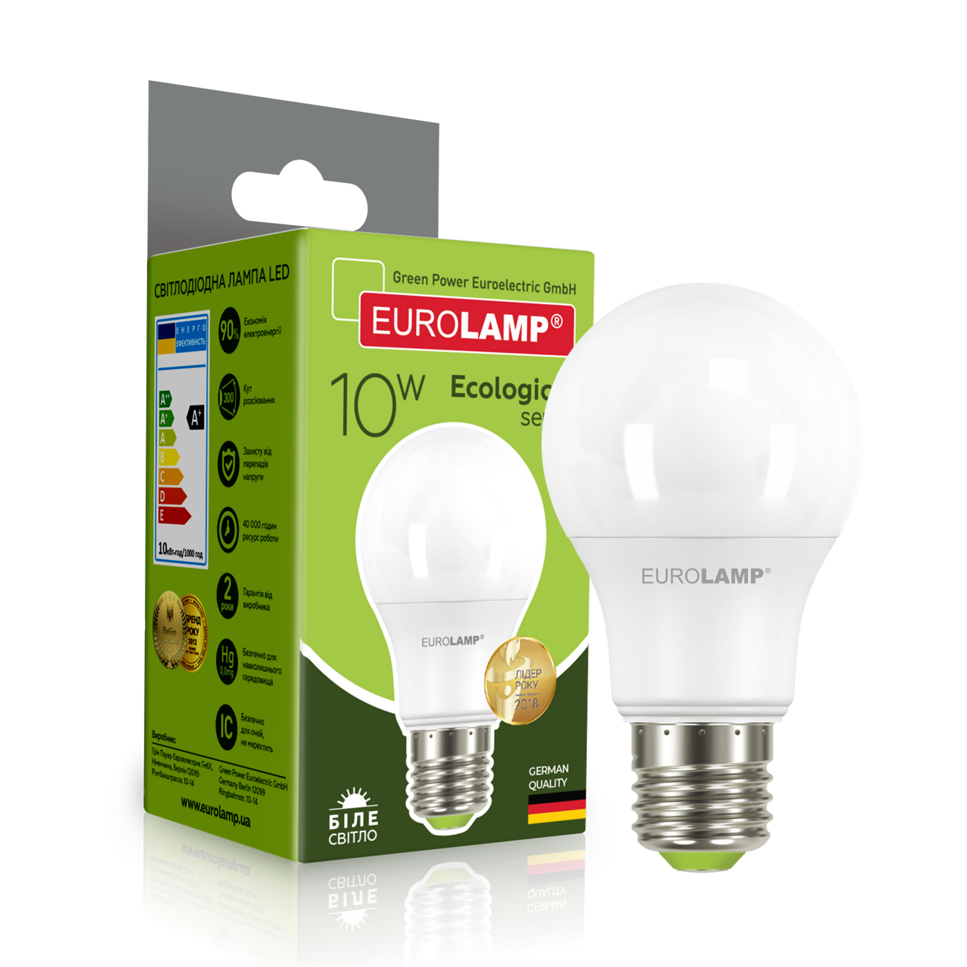 Лампочка Euroelectric LED Лампа ЕКО серія 