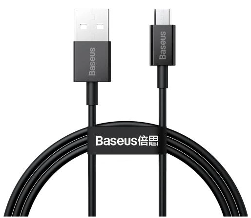 Baseus Superior Series Fast Charging Data Cable USB to Micro 2A 2m Black