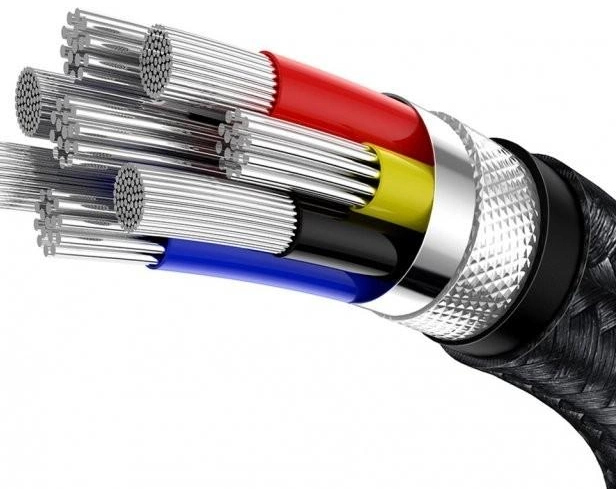 Baseus Cafule Series Metal Data Cable Type-C to Type-C 100W 1m Black фото №4