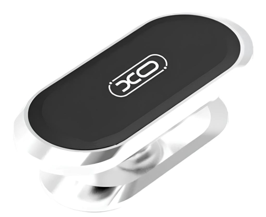 Автодержатель XO C48 Metal magnetic dashboard mount holder Silver