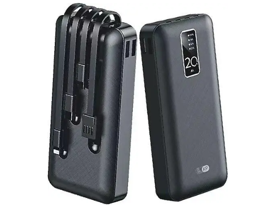 Мобильная батарея Nettech NT-PW17 20000 mAh Black