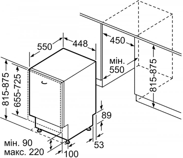 Посудомийна машина Bosch SPV2XMX01K фото №8